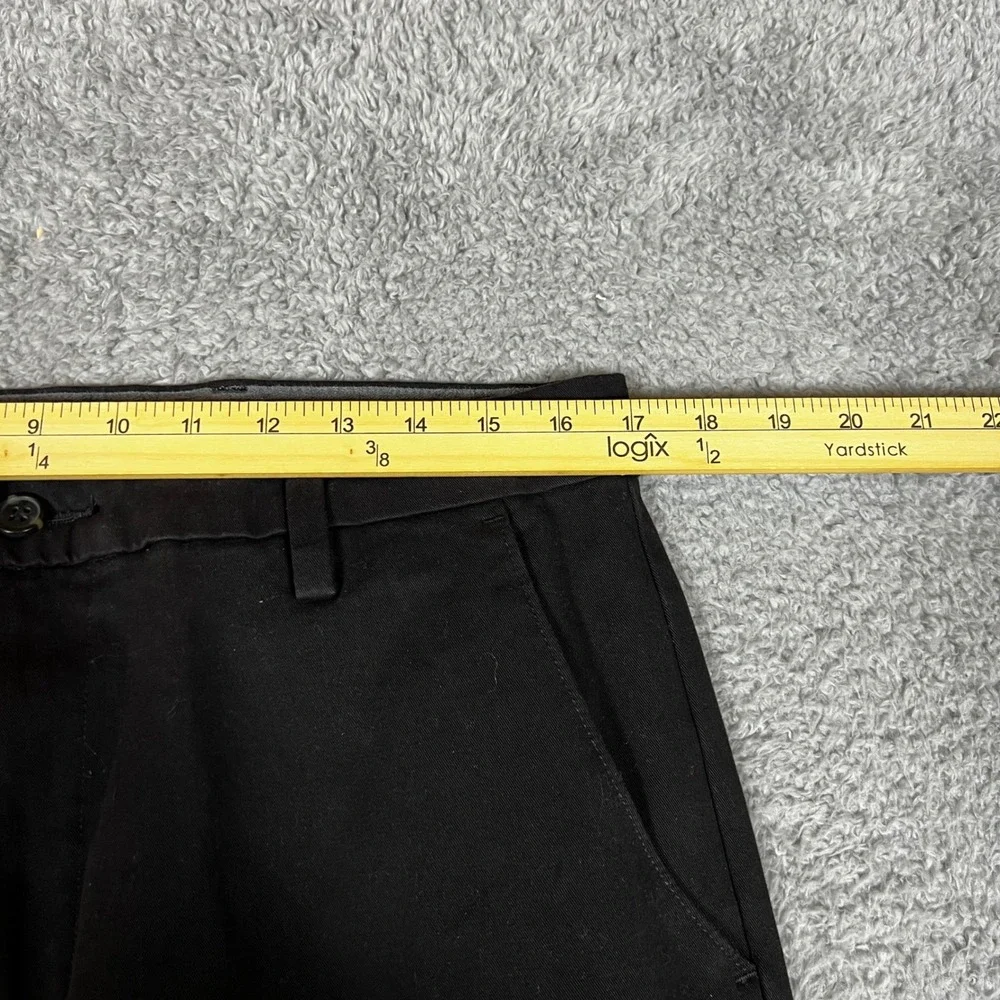 Dockers Workday Khaki Mens 34x32 Black New Classic Fit Smart 360 Flex Pants - Picture 6 of 10